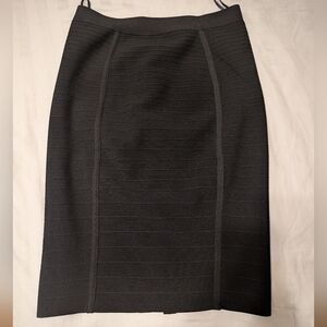 Elegant Black Pencil Skirt